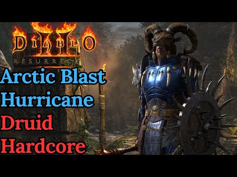 Cold Wind Blows - Arctic Blast and Hurricane Cold Druid Hardcore - Diablo 2 Resurrected
