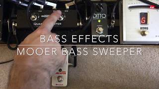 Video thumbnail for Bass effects - Mooer Bass Sweeper by iamtheelvy
