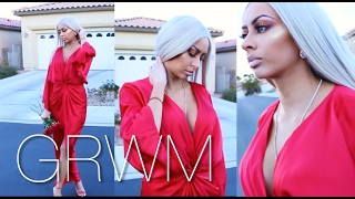 LADY IN RED 🌹 GOLD HALO MAKEUP TUTORIAL