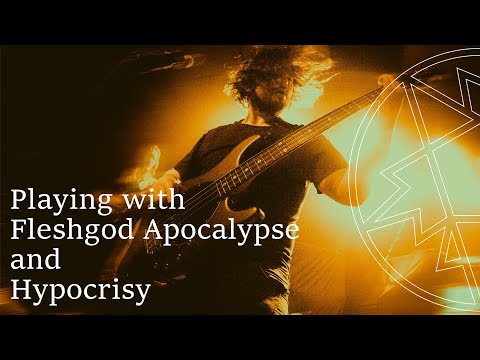 Playing with Fleshgod Apocalypse and Hypocrisy
