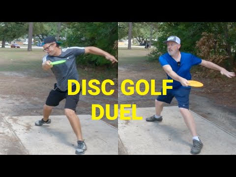 Disc Golf Duel at TC Jester - F11 - Mike vs Nick