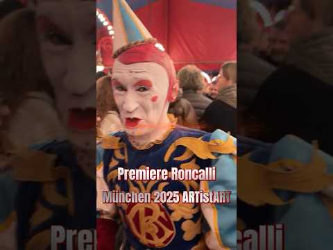 Premiere „ArtistArt“  von Circus Roncalli am 24.10.2025 in München im Werksviertel-Mitte