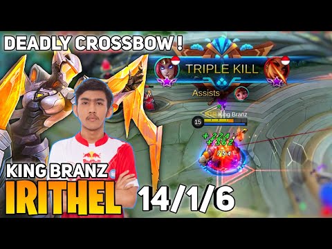 Aggressive Gameplay Irithel Non Meta Hero | By BTR King Branz-| Mobile Legends