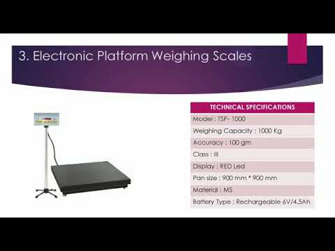 Electronic Weigh Bridge