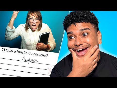 FUNNIEST TEST ANSWERS