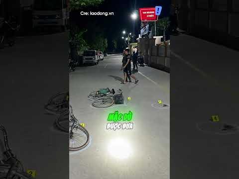 Vụ va chạm hy hữu giữa 2 xe đạp: 😨 #shorts