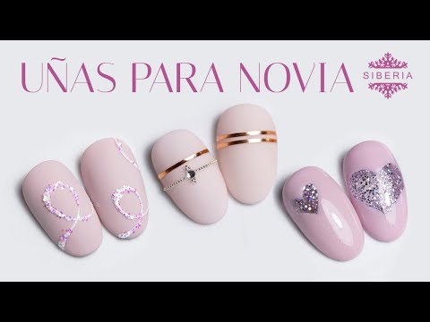 3 DISEÑOS de MANICURA para BODA 👰 UÑAS de NOVIA