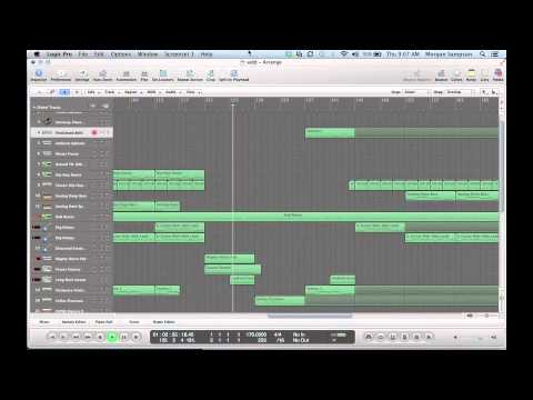 Logic Pro 9 Dope Guitar and Strings Beat