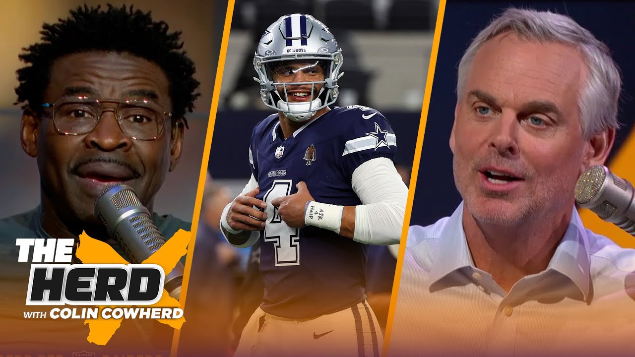 Michael Irvin on Dak's 4-year, $240M extension, Caleb's debut, Lions def. Rams | NFL | THE HERD