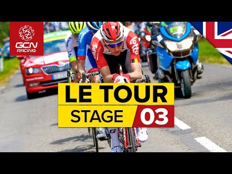 Tour de France 2019 Stage 3 Highlights: Binche - Epernay | GCN Racing