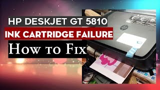 ink cartridge carriage stalled hp deskjet 5810