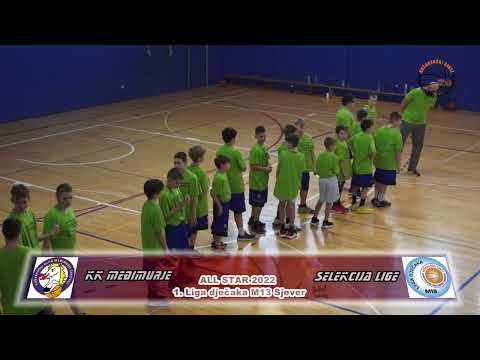 ALL STAR 2022 1. Regionalne Lige dječaka M13 Sjever