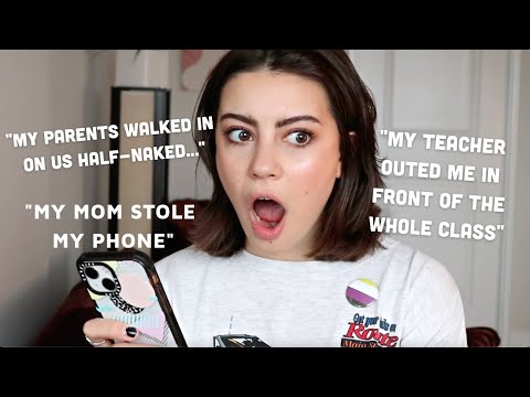 Reacting to your *WILD* coming out stories!