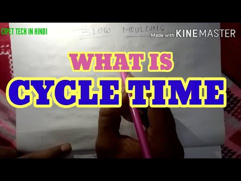 What is cycle time of injection moulding machine
