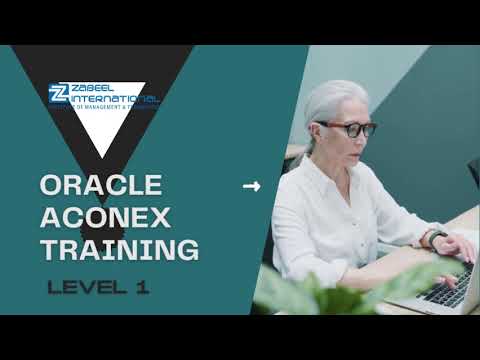 ORACLE ACONEX TRAINING LEVEL 1