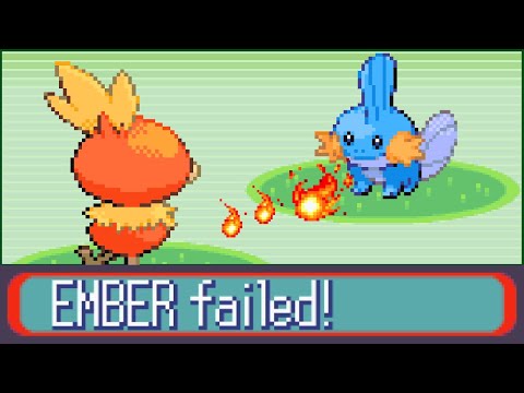 Pokemon Ruby but only super-effective moves do damage