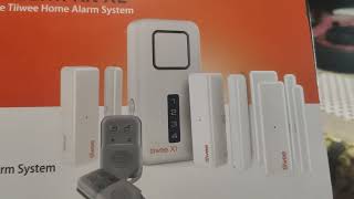 TIIWEE X1 HOME ALARM KIT XL AMAZON 4 sensori espandibile fino a 40 espandibile fino a 10 telecomandi