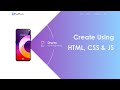 How To Make A Website Using HTML CSS And JavaScript Step By Step | Website Design Tutorial