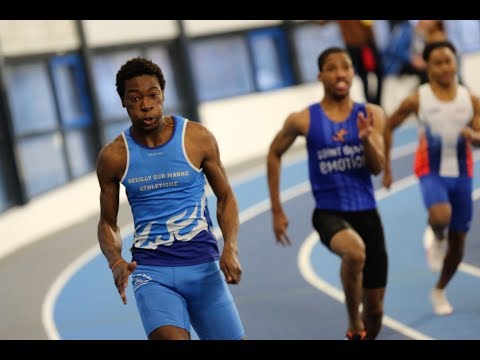 22''34: CASSEUS Johnson(200m JUM F4) Champ. Rég. en salle CA-JU (J1) EAUBONNE, 26 Jan 2019