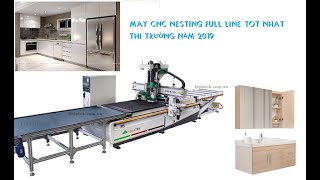 [Holztek] MÁY CNC GIA CÔNG VÁN CÔNG NGHIỆP SX TỦ BẾP TỦ ÁO CHUYÊN NGHIỆP