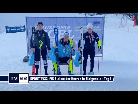 SPORT TV22: FIS Slalom der Herren in Elbigenalp - Tag 1