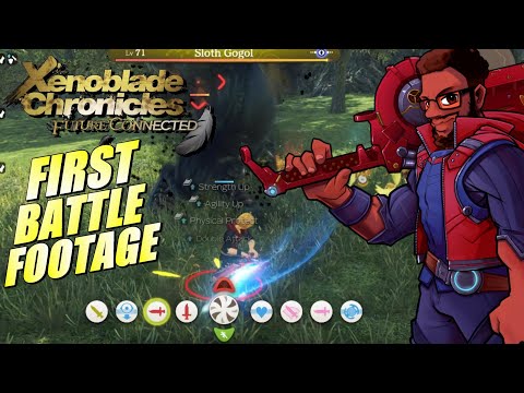 EXCLUSIVE FIRST LOOK! - Future Connected Battle System in Xenoblade Chronicles Definitive Edition!