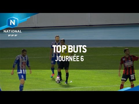 Le Top Buts de la 6e journée