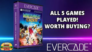 Windjammers, Karnov & Friends Arcade Evercade Collection - ALL 5 Games Played - Worth Buying?