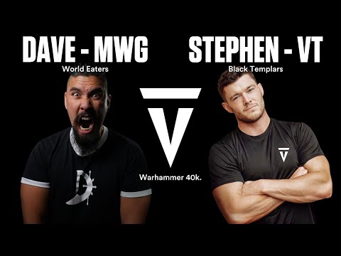 New Codex Black Templars vs Mini Wargaming Dave's World Eaters: Warhammer 40K Battle Report