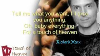 Richard Marx - Touch Of Heaven with Lyrics