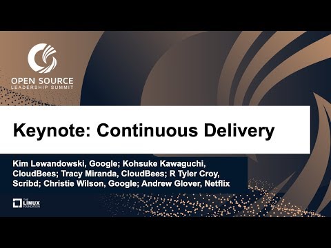 Keynote: Continuous Delivery