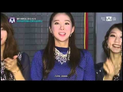 [ENG SUB][131017] Nine Muses M!Countdown Backstage