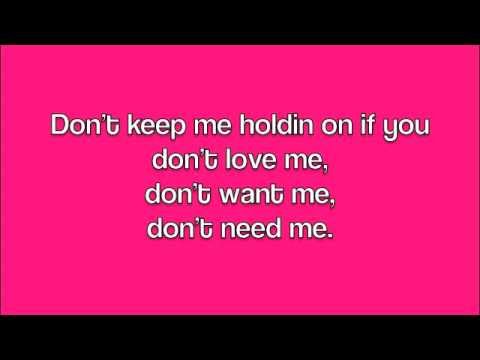 don't chase me - shea fisher lyrics