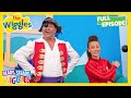 Captain Feathersword Has The Hiccups Ready Steady Wiggle S5E1 Funny Wiggles Adventure