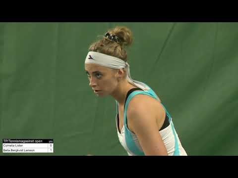 Cornelia Lister VS Bella Bergkvist Larsson - TP/Tennismagasinet Open