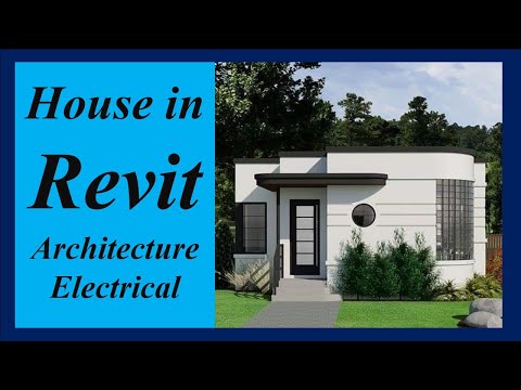 Revit complete project 01 House design in Revit