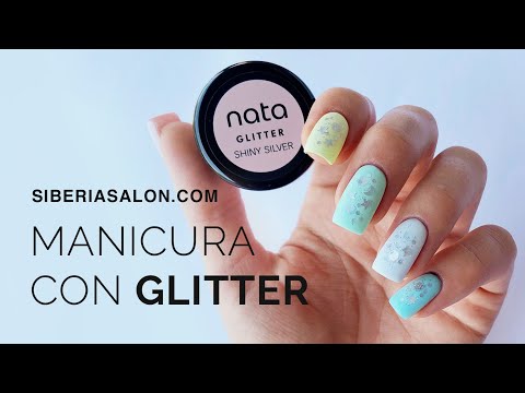 Uñas con glitter: manicura para brillar ✨ GLITTER NATA ✨