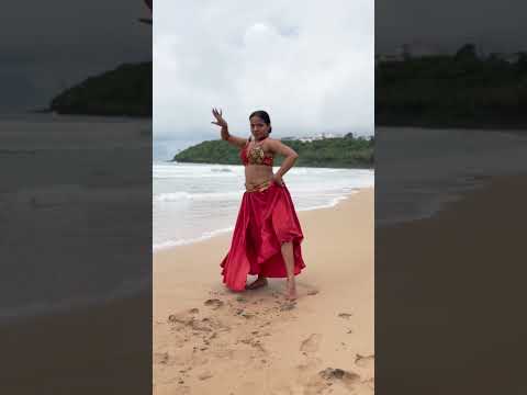 Belly Dance at Beach Side #shorts #bellydance #beachlife