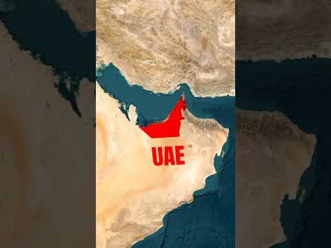 UAE is Seven Countries in One 🇦🇪 #shorts #uae #geography #countries