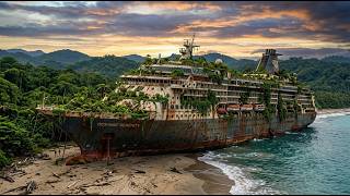 90 Years Old Abandoned Cruise Ship Transformed Into a Luxury Ocean Mansion | #satisfying