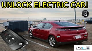 #003 How to unlock an Electric Car? No Battery Left!!