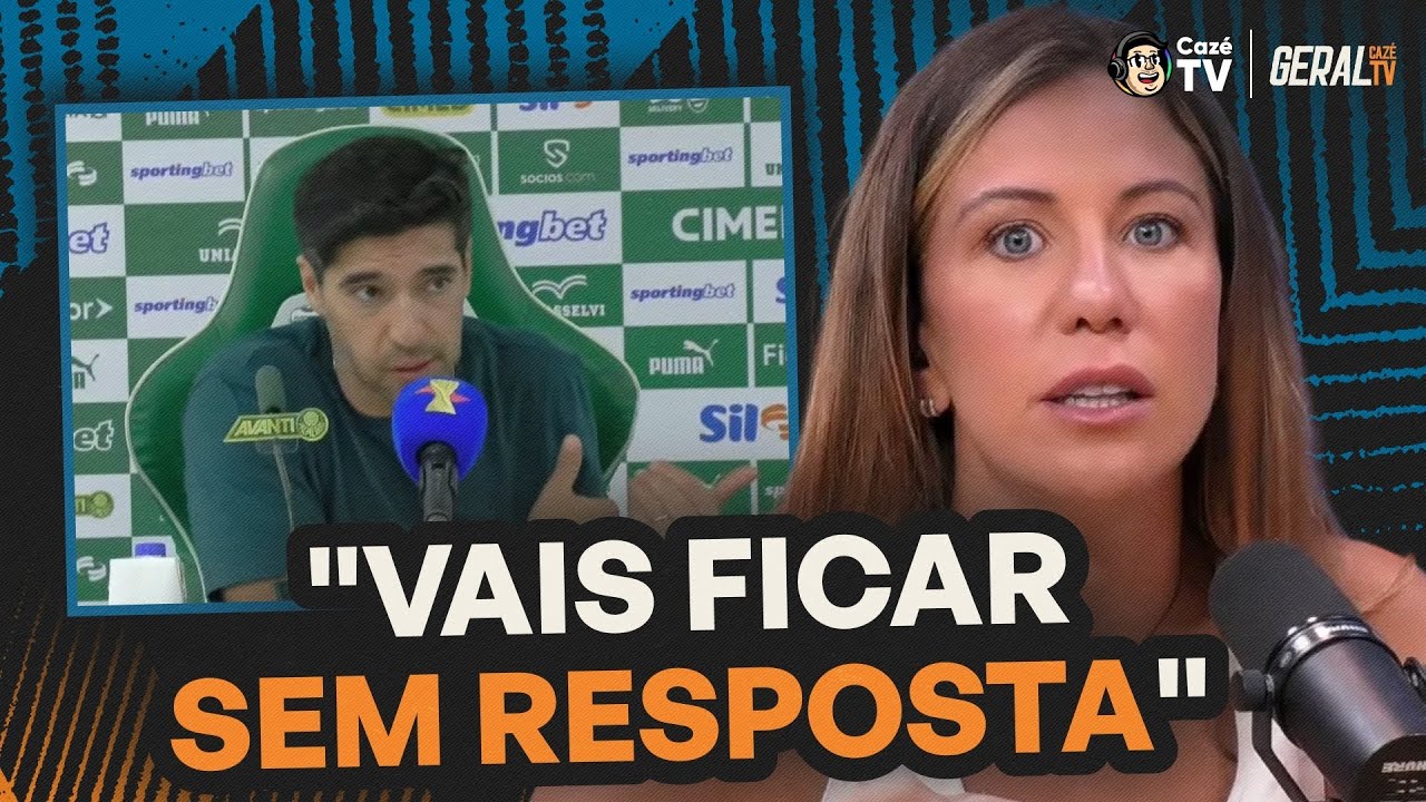 ABEL FERREIRA DESPISTA SOBRE AS NEGOCIAÇÕES DO PALMEIRAS COM ALMADA E JHON ARIAS | GERAL CAZÉTV
