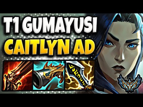 T1 Gumayusi Caitlyn vs Zeri [ ADC ] Korea Challenger Patch 25.7 ✅