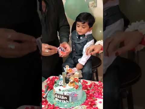 Happy First Birthday Azlan 🎂🥳🎉🎈 #firstbirthday #firstbirthdaycake