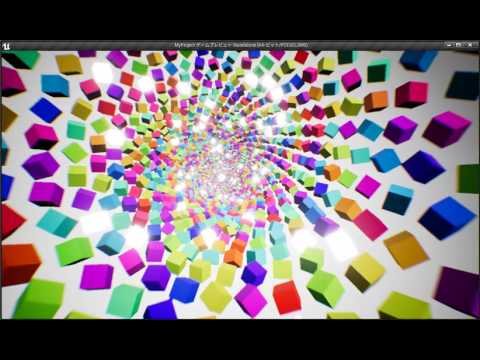 Rotating 125,000 Cubes By Using A Quaternion On Material - Unreal Engine 4