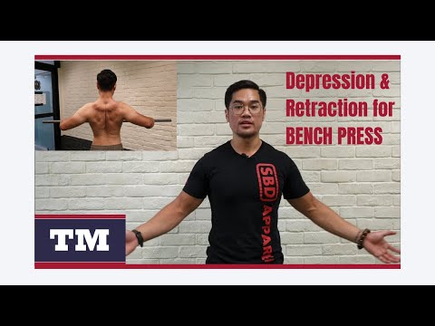 TM Bench Series - Depression and Retraction (KEY FOR A STABLE, SOLID BENCH PRESS)