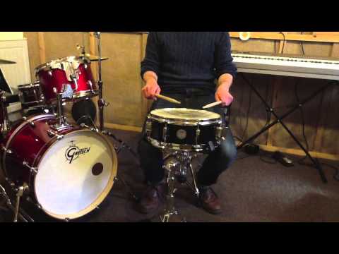 Trinity grade 1 Snare drum rudimental study
