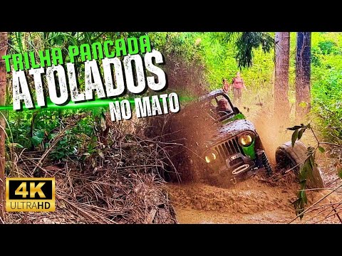 Primitive Offroad 4x4 Heavy Trail in Goiás CAP 02 #4x4 #mud #trail #jeep #offroading #toyota