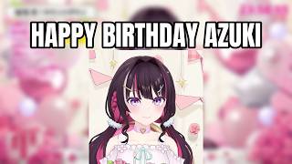 Azuki's Birthday Countdown - Celebrating with 1000+ Fans at Midnight | AZKi