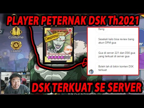🔥🔥PLAYER PETERNAK DEEP SEA KING DI TAHUN 2021! [DSK TERKUAT SE SERVER] - ONE PUNCH MAN:The Strongest